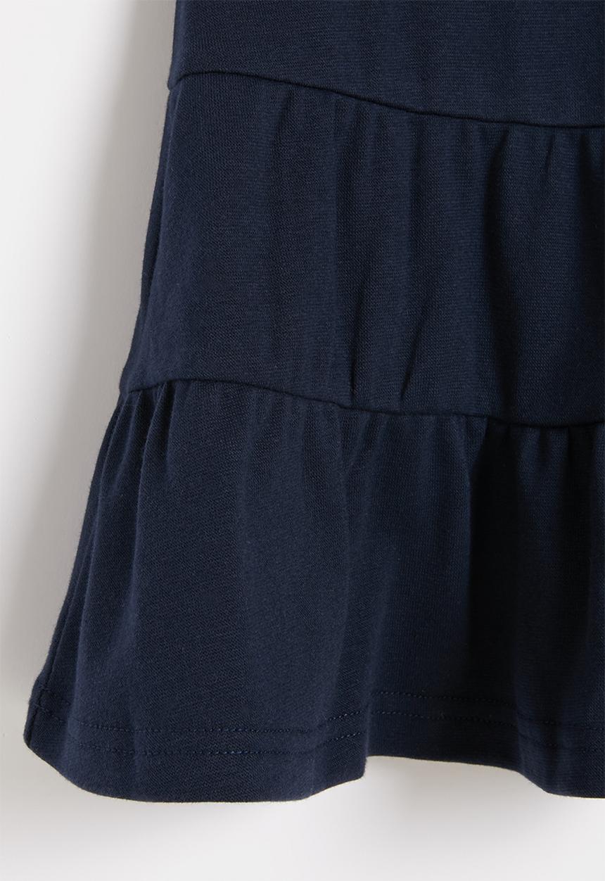 Rebel Republic - Girls tiered skirt - navy