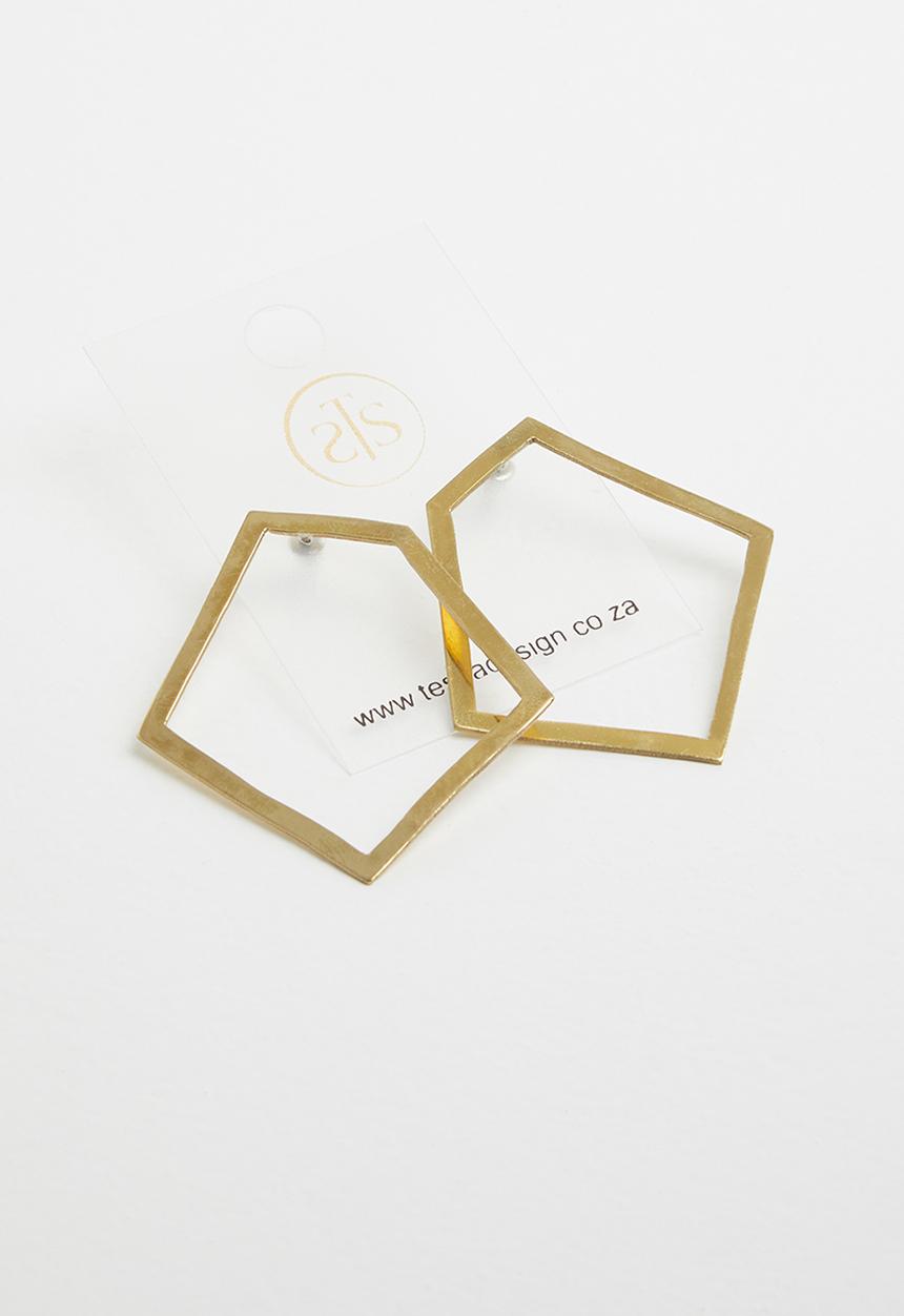 Tessa Design - Lauren earrings - gold