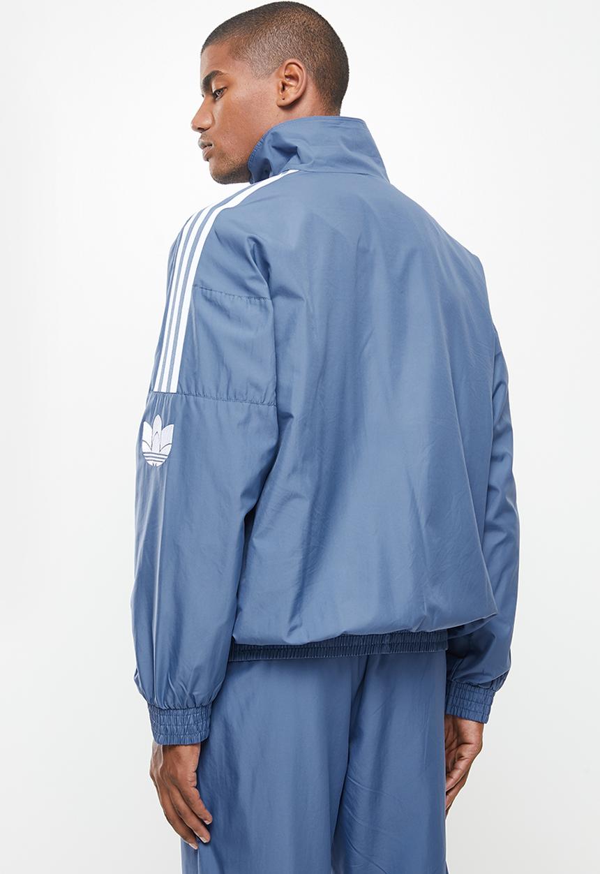 adidas Originals - 3D tf 3 stripe track top - blue