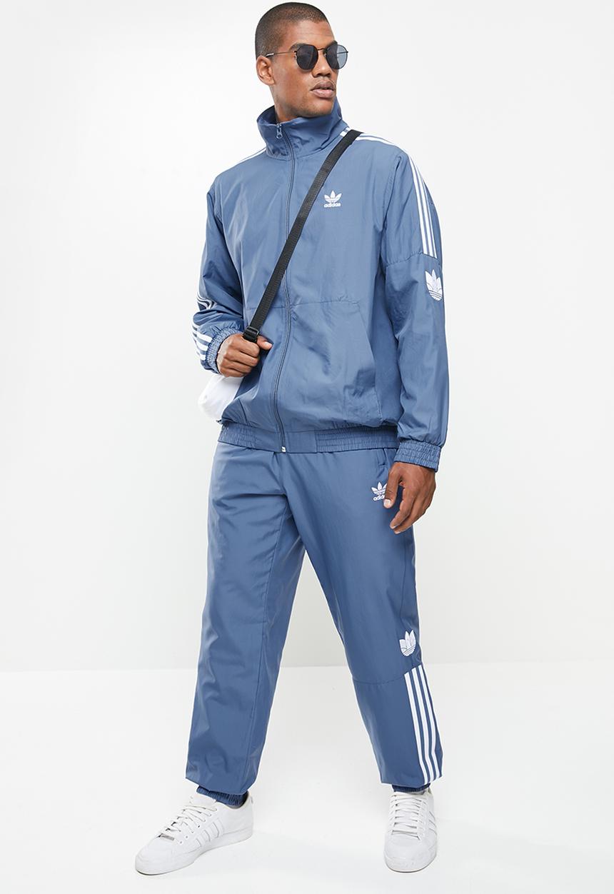 adidas Originals - 3D tf 3 stripe track top - blue