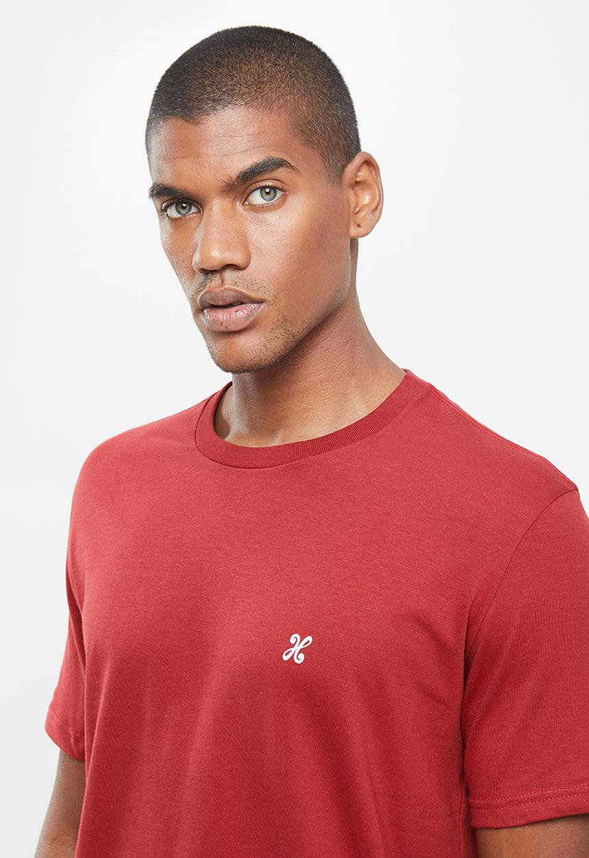 Holmes Bro's - H crew T-shirt - red