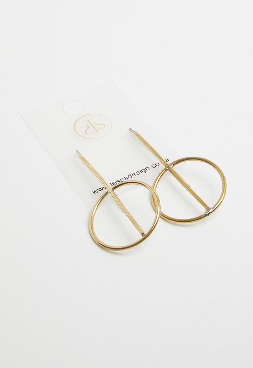 Tessa Design - Sandra earrings-gold