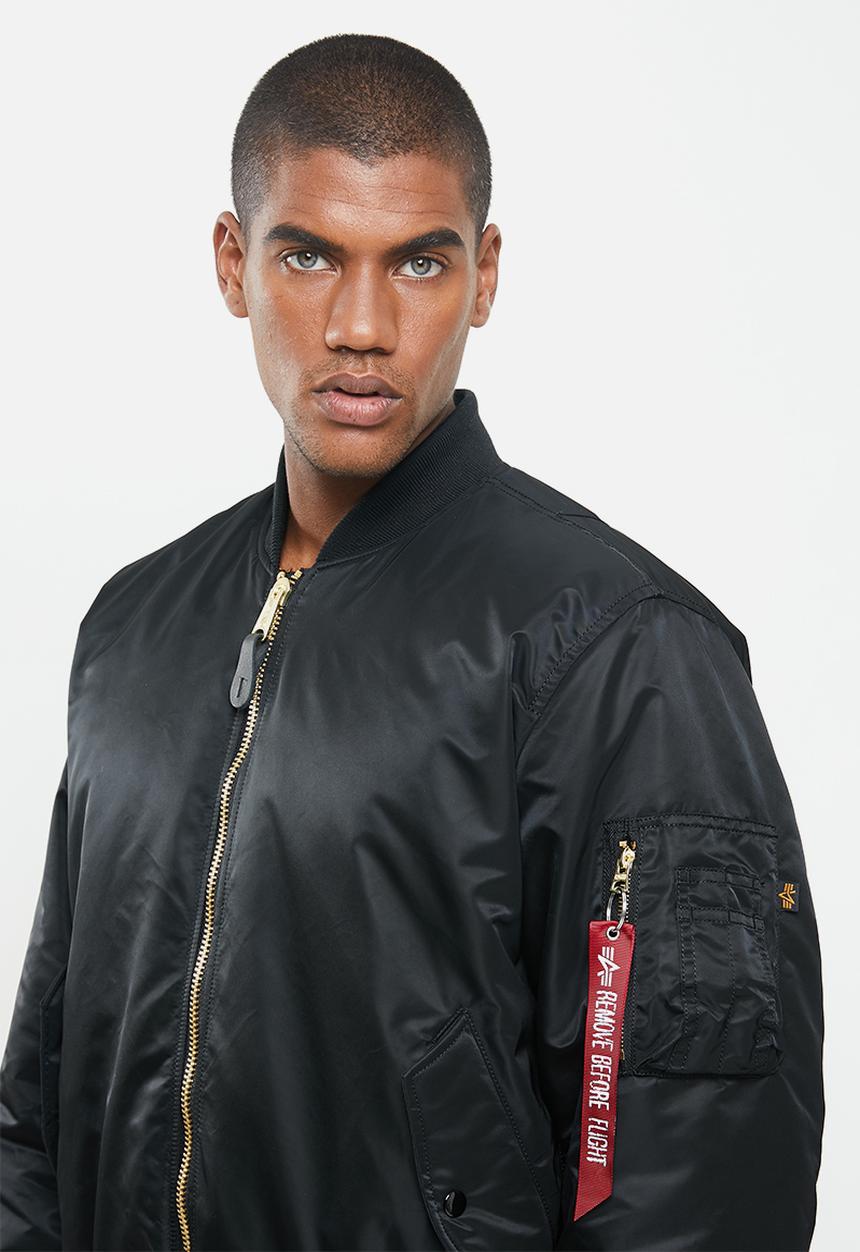 Alpha Industries - Ma 1 classic flight reversible jacket - black