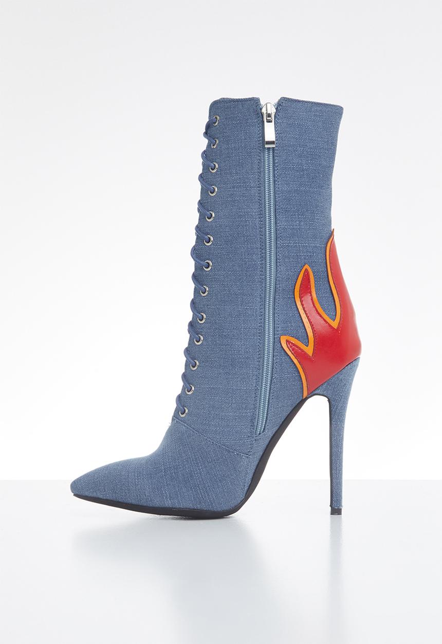 Public Desire - Julissa-5 boot - mid denim