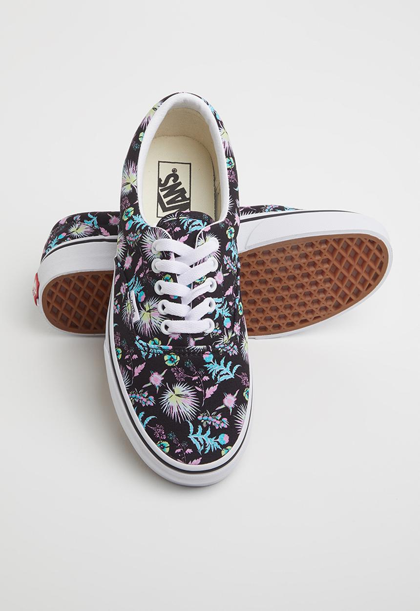 Vans - Ua era - (paradise floral) black/true white
