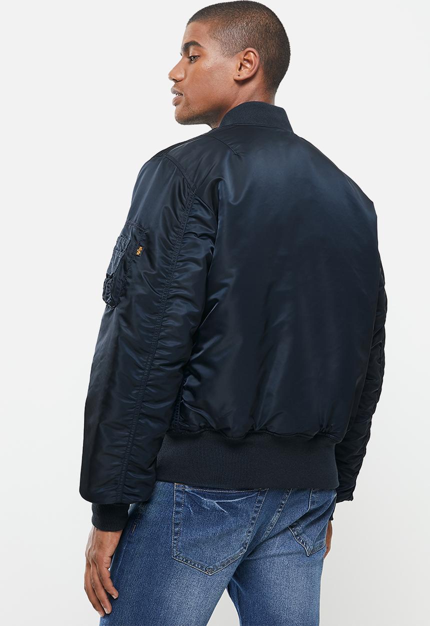 Alpha Industries - Ma 1 classic flight reversible jacket - rep blue