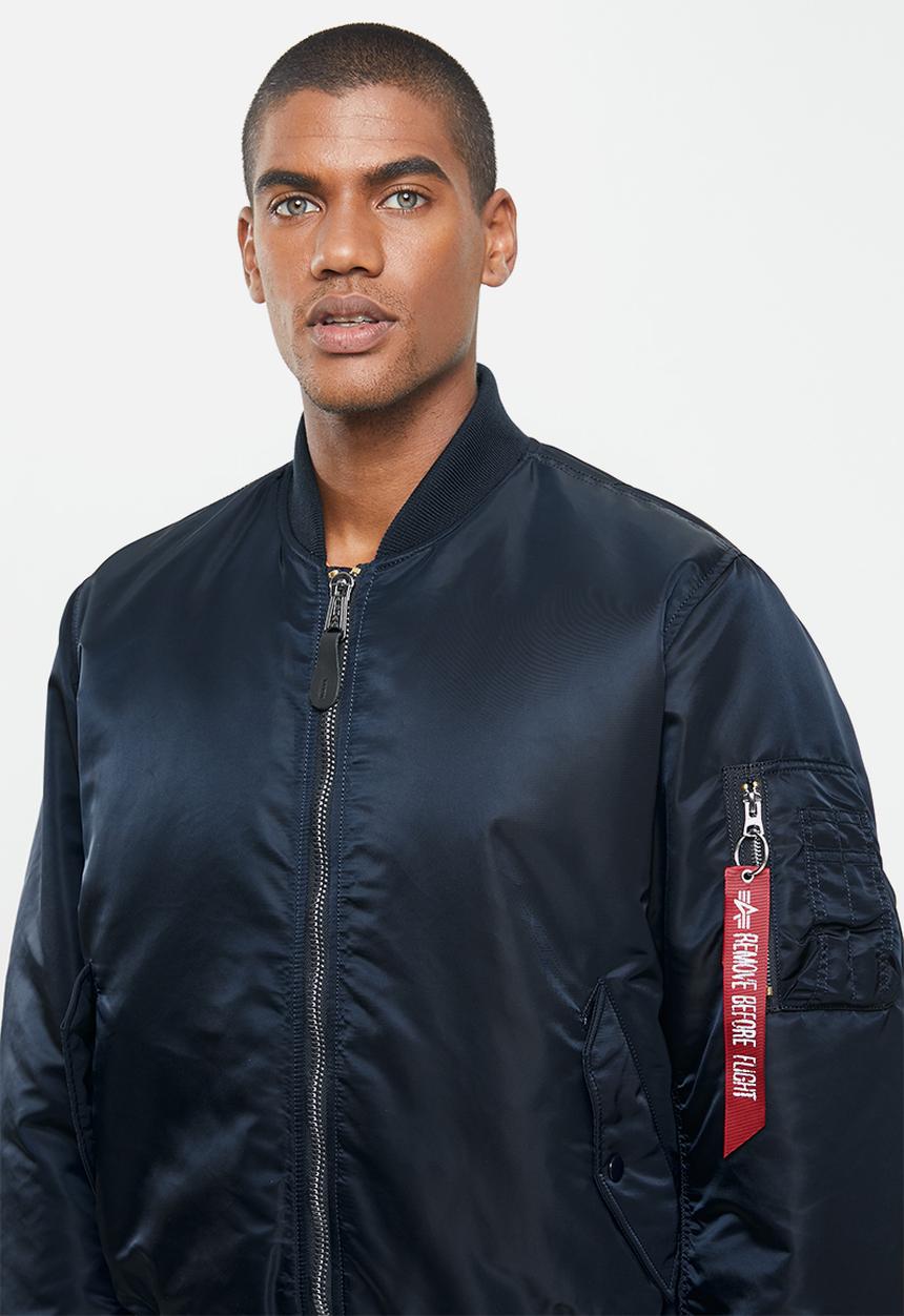 Alpha Industries - Ma 1 classic flight reversible jacket - rep blue