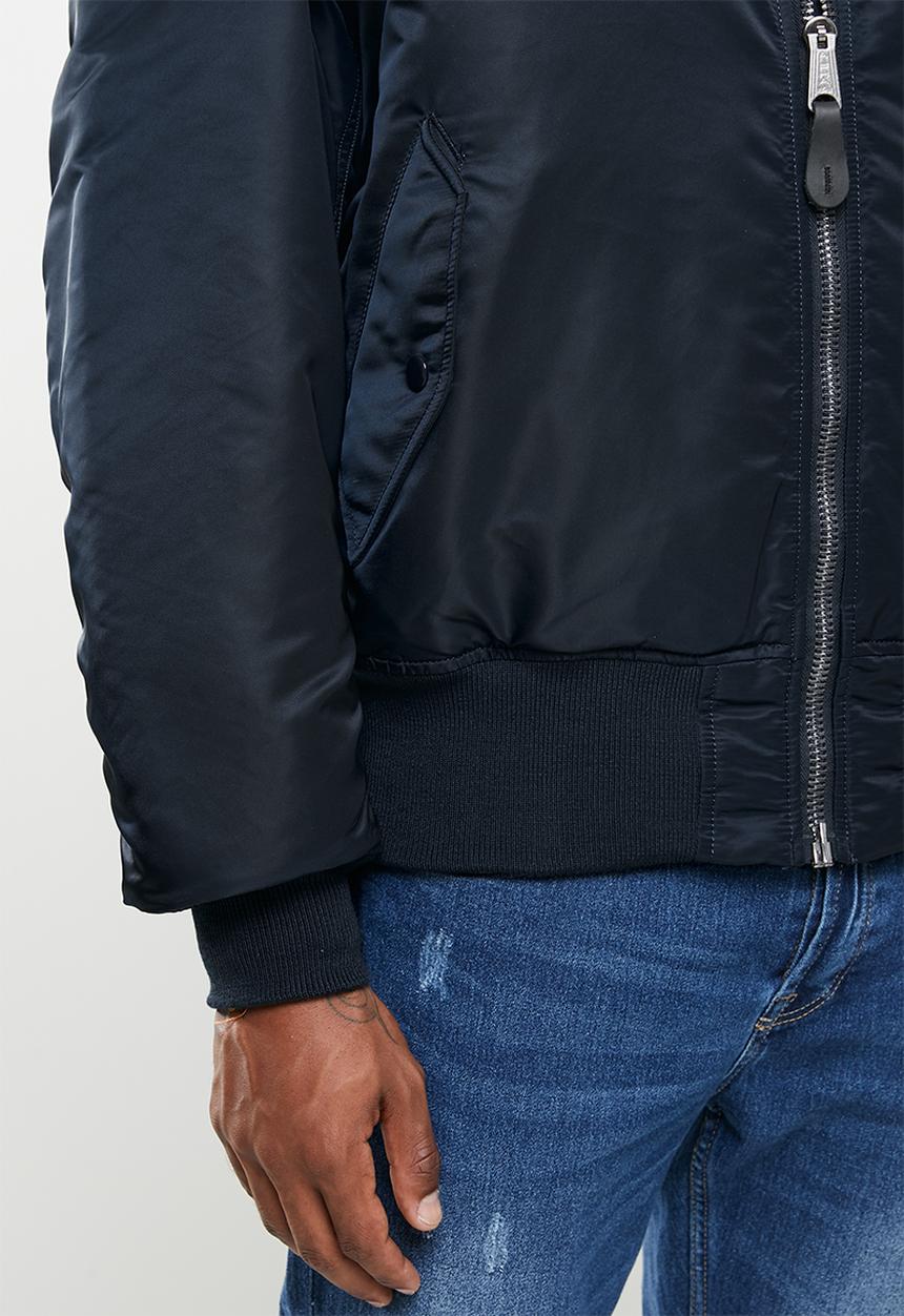 Alpha Industries - Ma 1 classic flight reversible jacket - rep blue