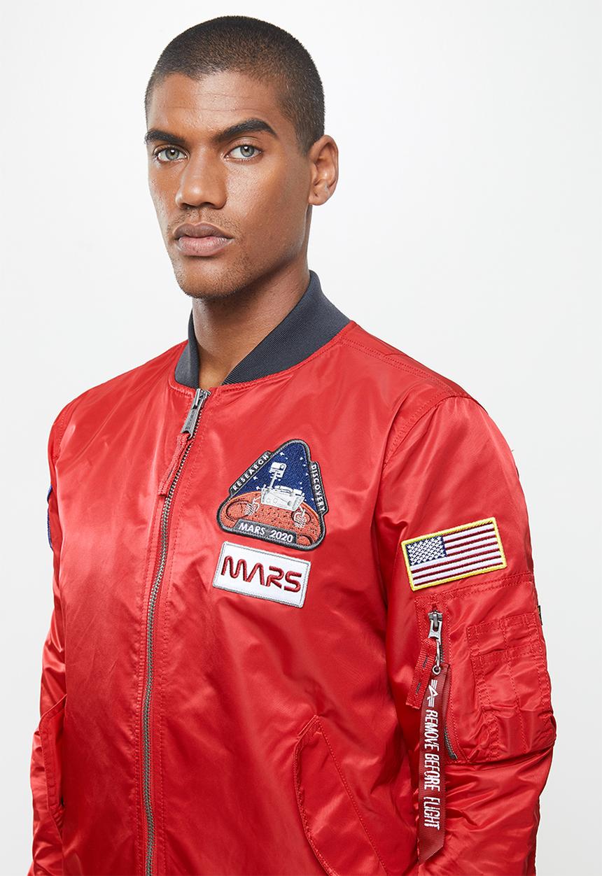 Alpha Industries - Ma-1 lw mission to mars jacket - speed red