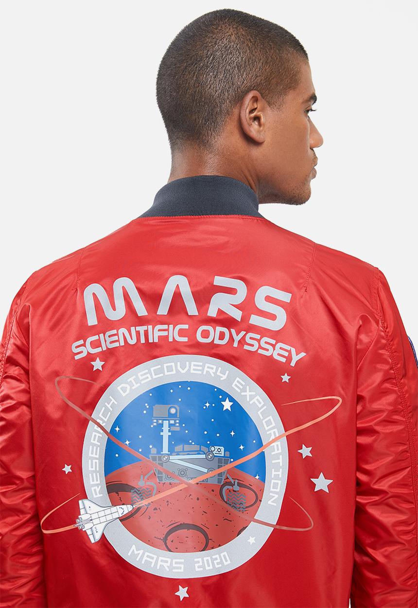 Alpha Industries - Ma-1 lw mission to mars jacket - speed red