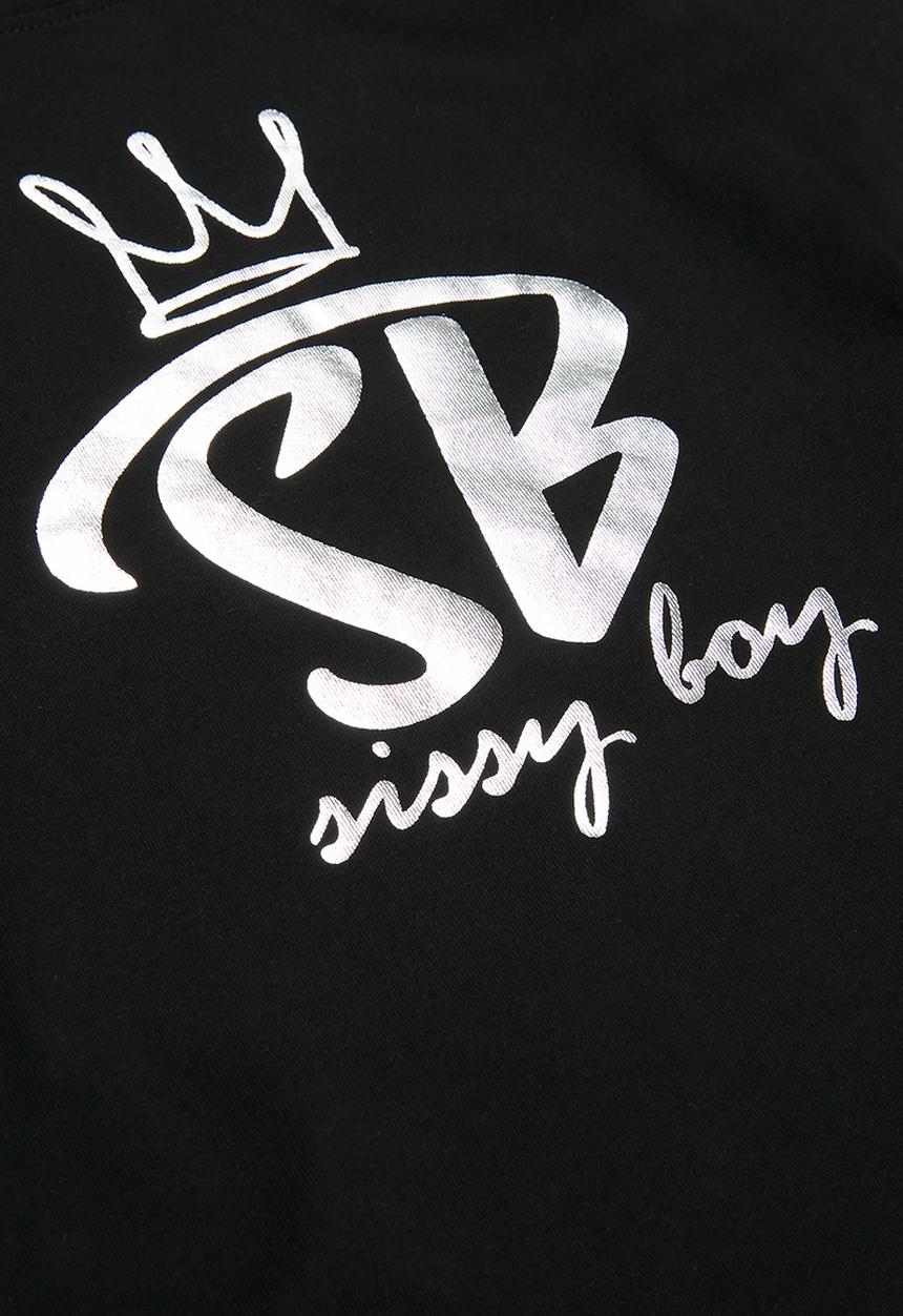 SISSY BOY - Delia 3/4 sleeve top - black