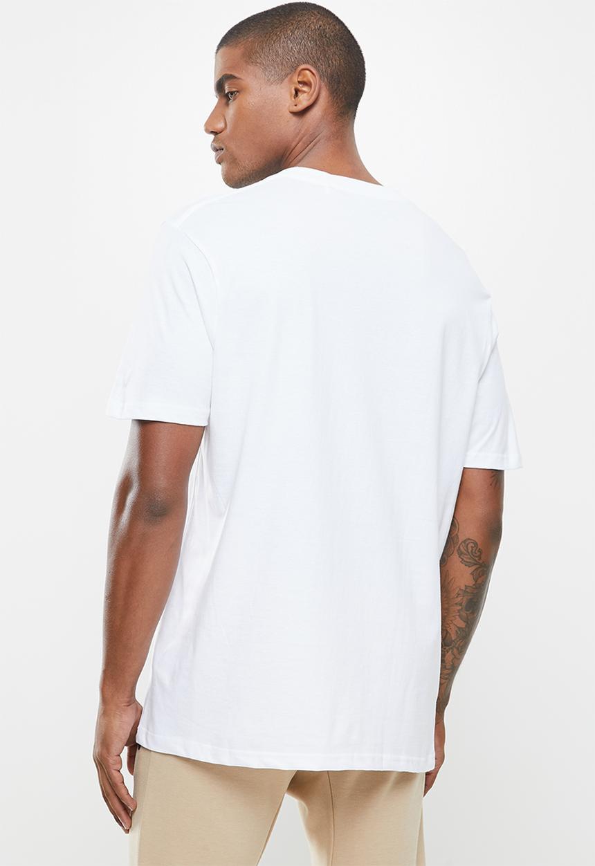 Factorie - Regular graphic T-shirt - white