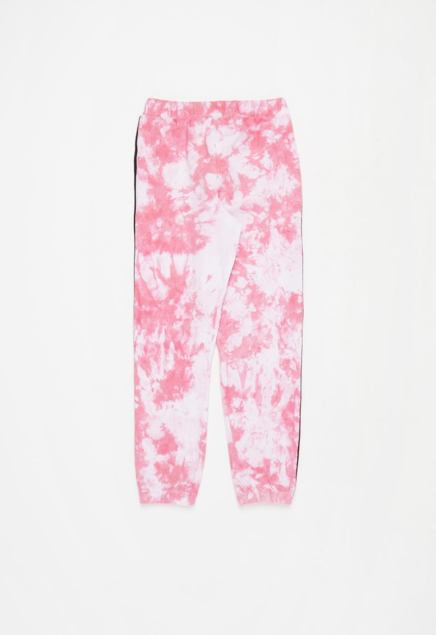 SISSY BOY - Downtown diva tie dye sweatpants - pink