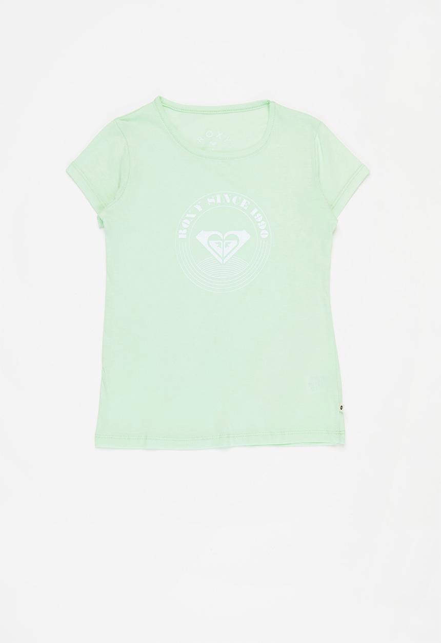 Roxy - Day and night logo tee - light green