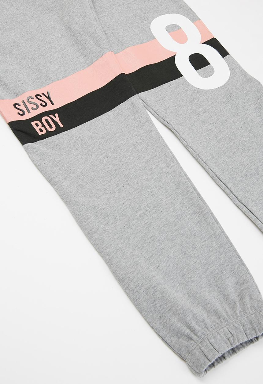 SISSY BOY - Everything nice sweatpants - grey