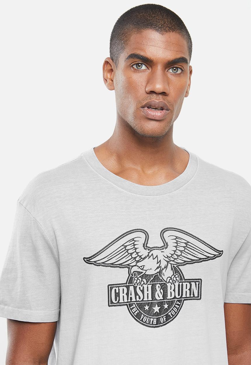 Factorie - Regular fit short sleeve tee - grey