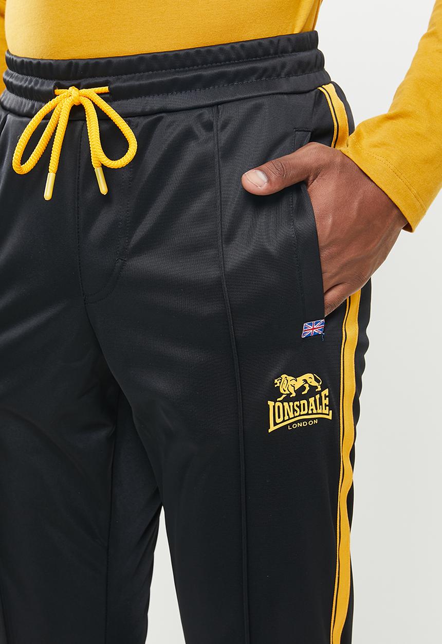 Lonsdale - Angels tracksuit - black & yellow