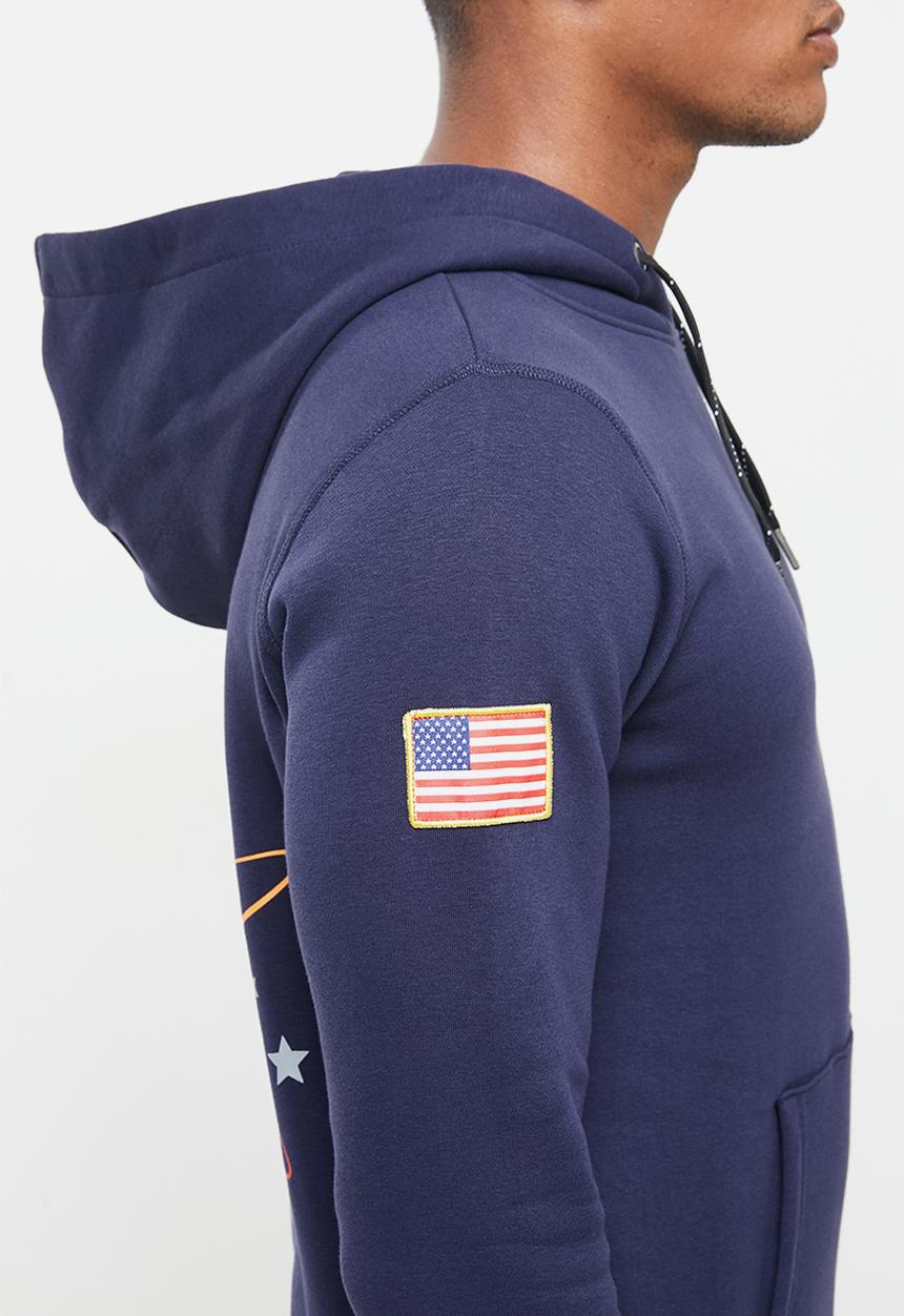 Alpha Industries - Mars hoodie - navy