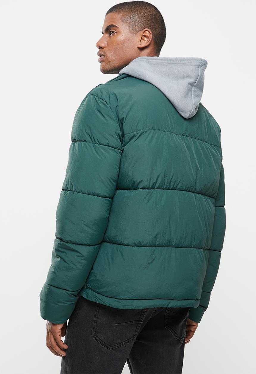 Cotton On - Essential recycled puffer - teal