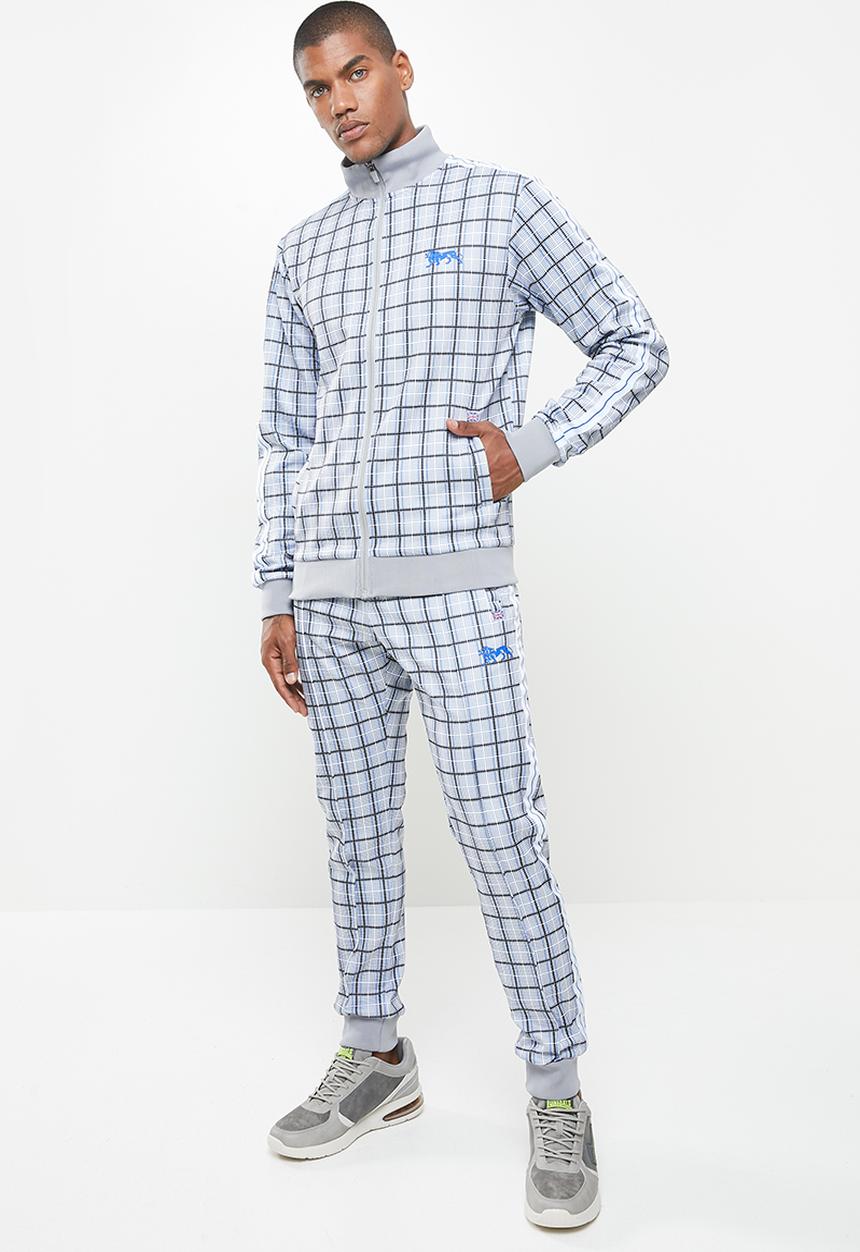 Lonsdale - The gentlemen check tracksuit - multi