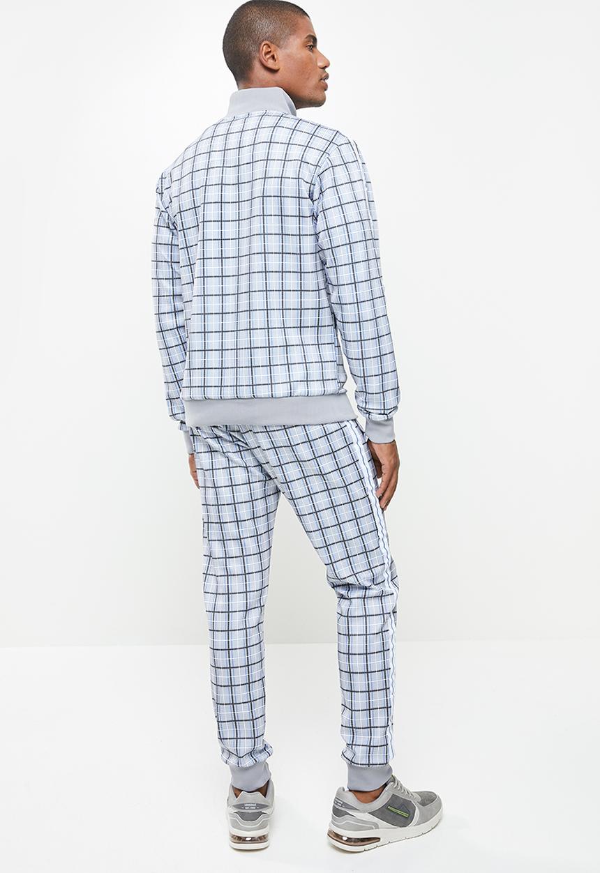 Lonsdale - The gentlemen check tracksuit - multi