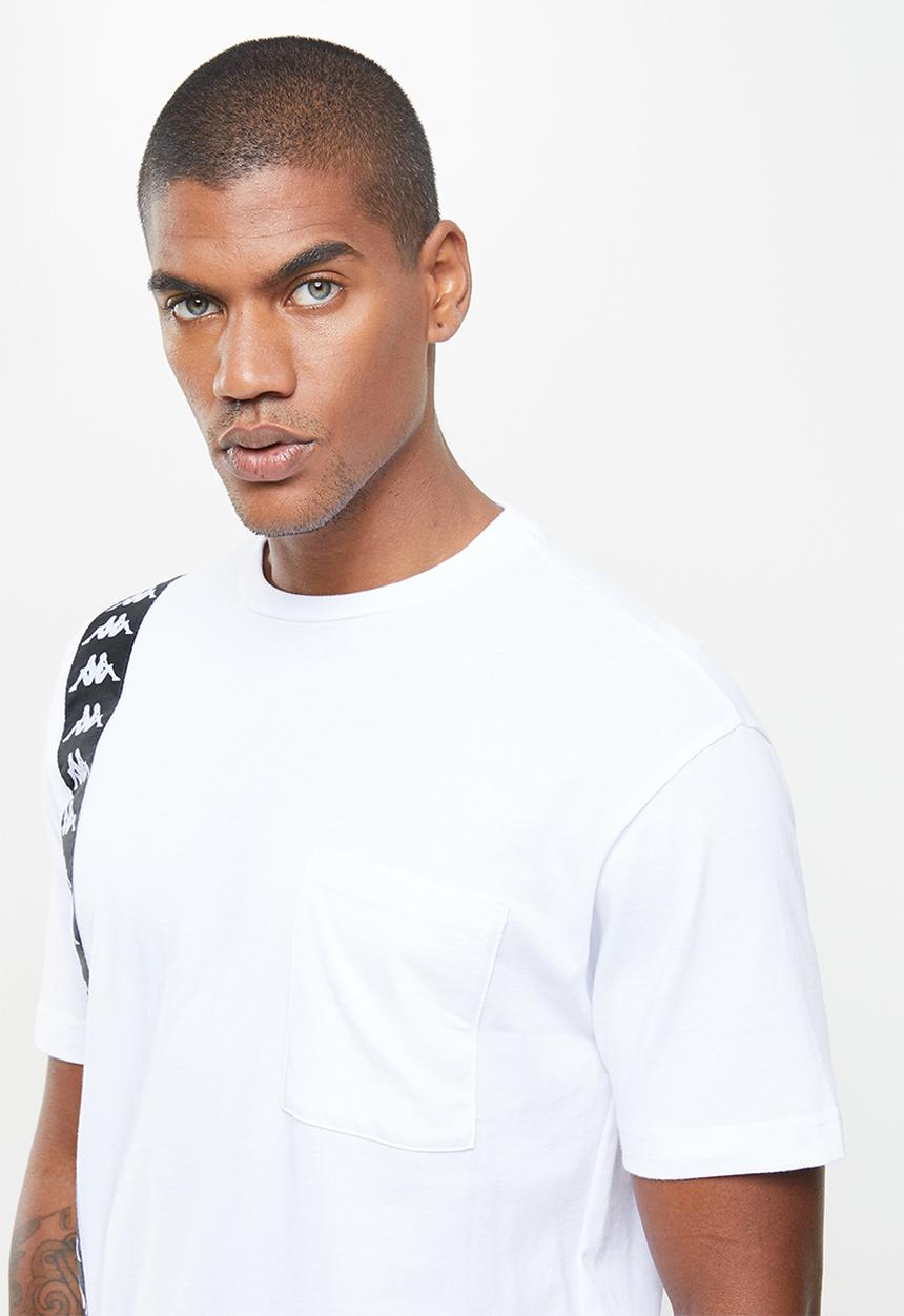 KAPPA - Authentic tee - white & black