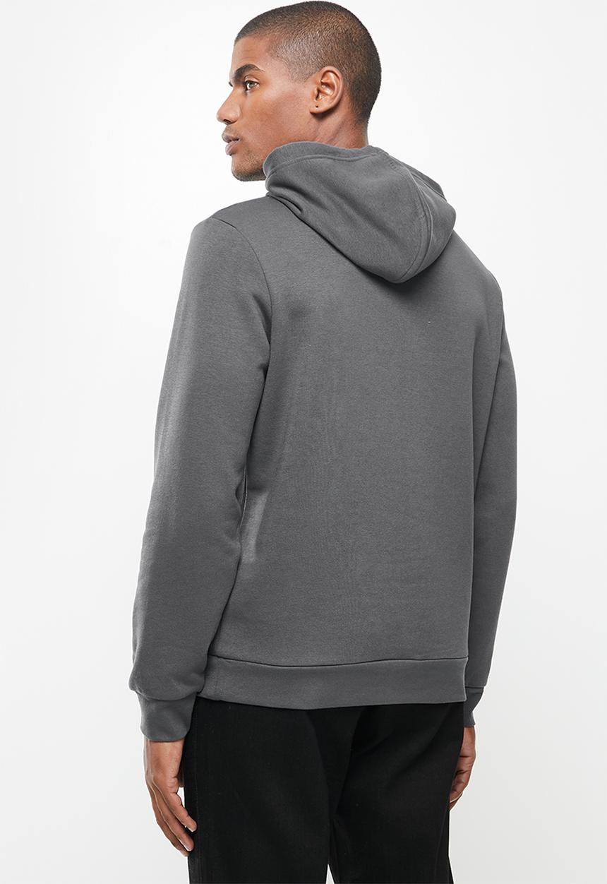 KAPPA - Logo cavil hoodie - dark grey