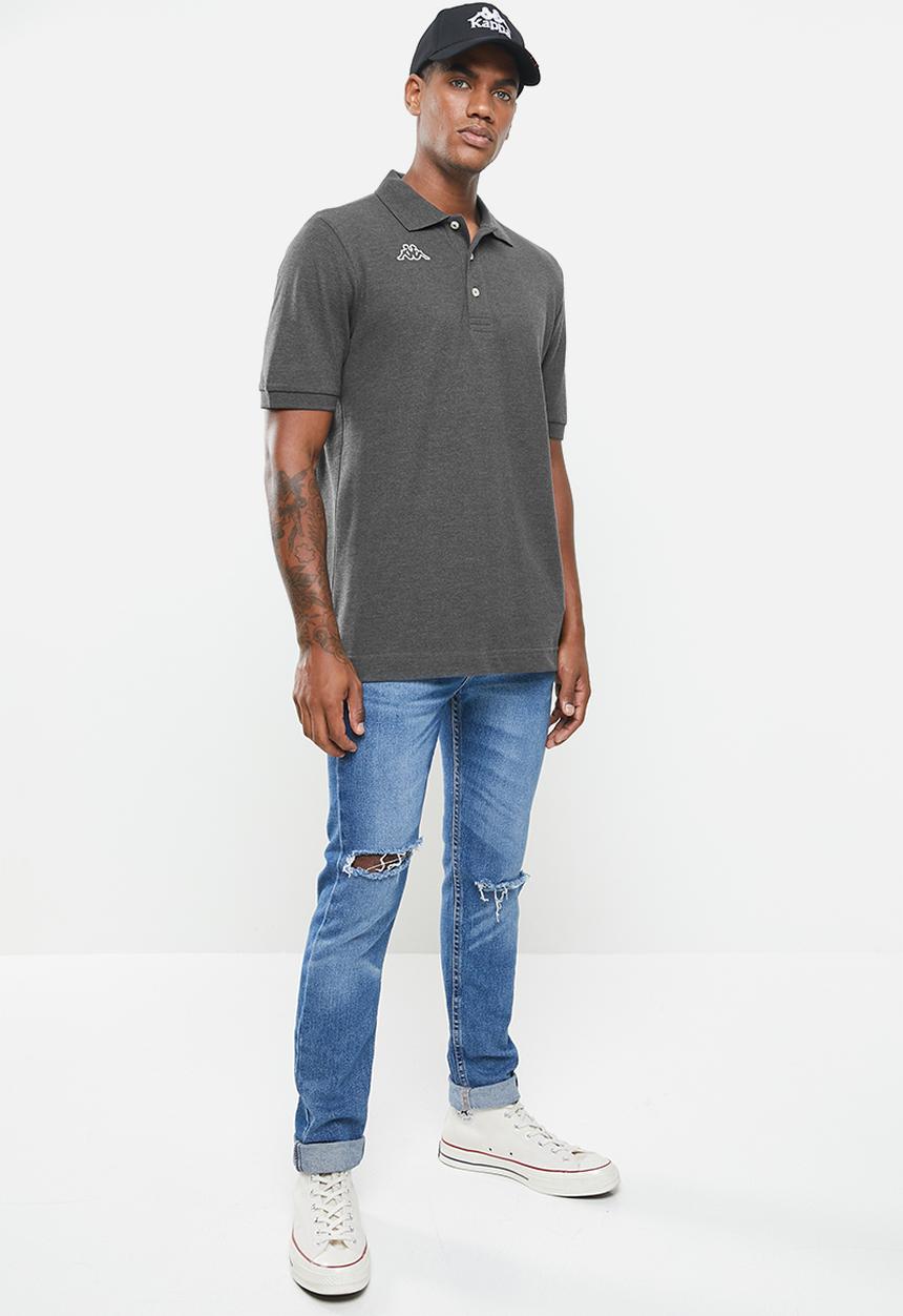 KAPPA - Logo life mss golfer - grey