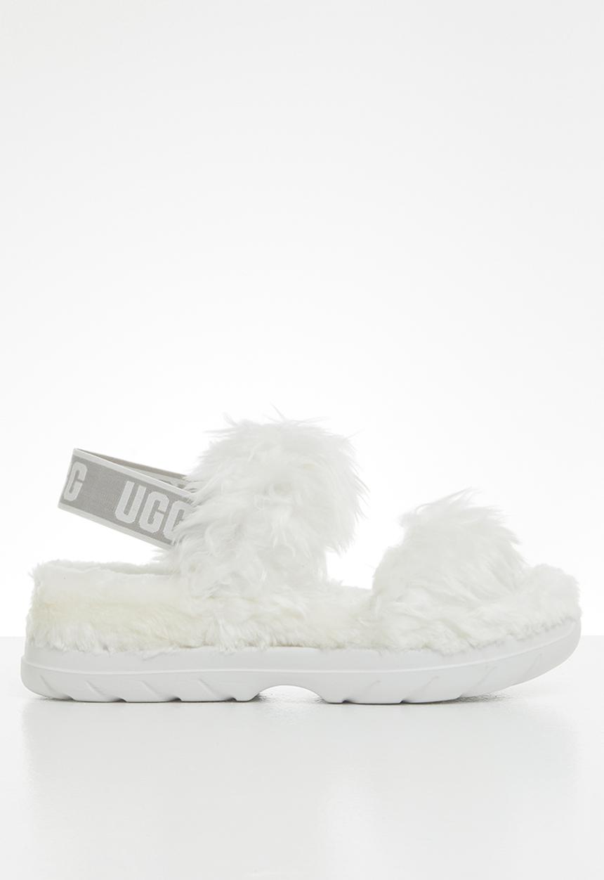 UGG® - Fluff sugar sandal - white