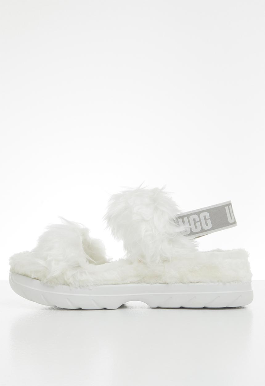 UGG® - Fluff sugar sandal - white