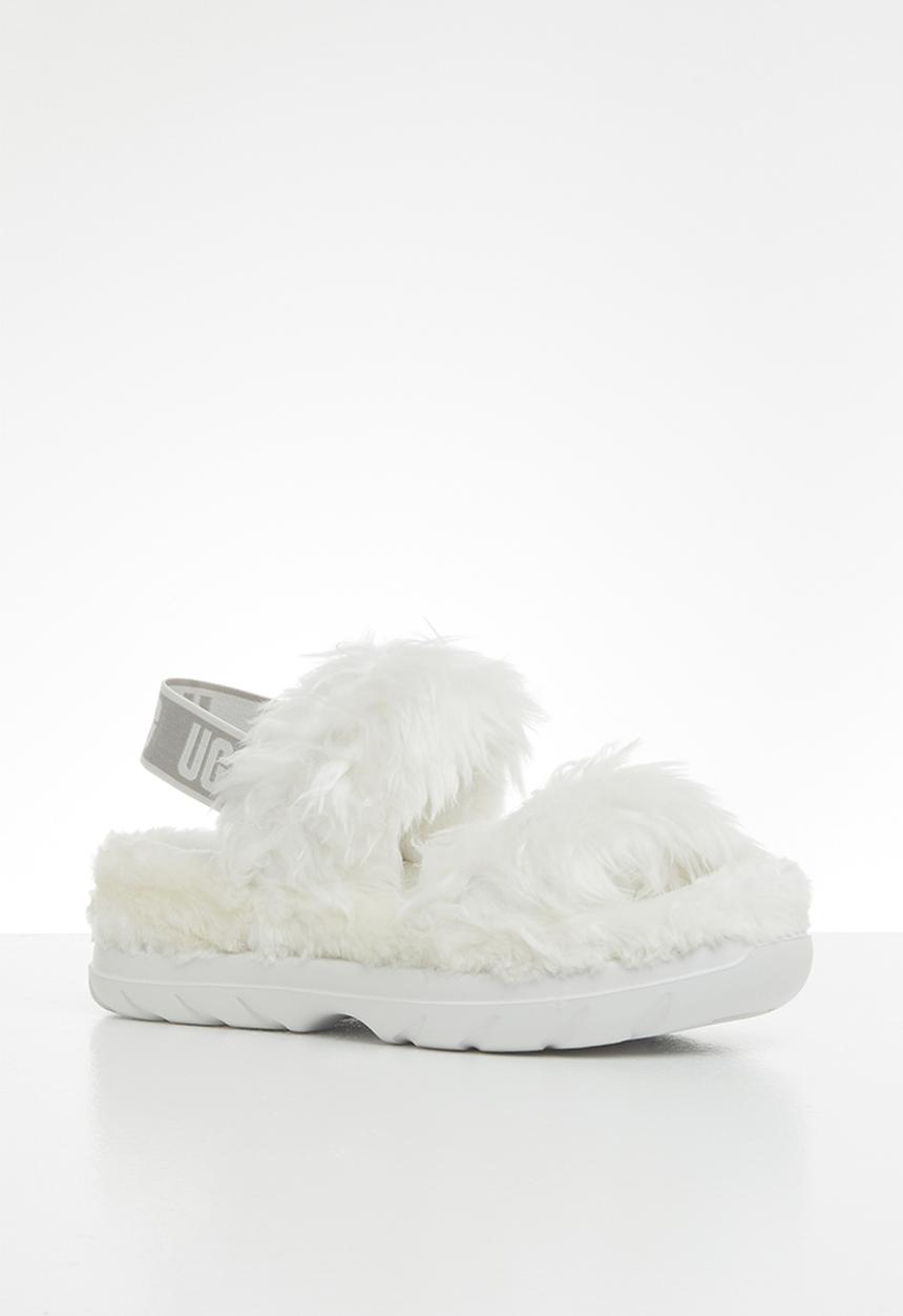 UGG® - Fluff sugar sandal - white
