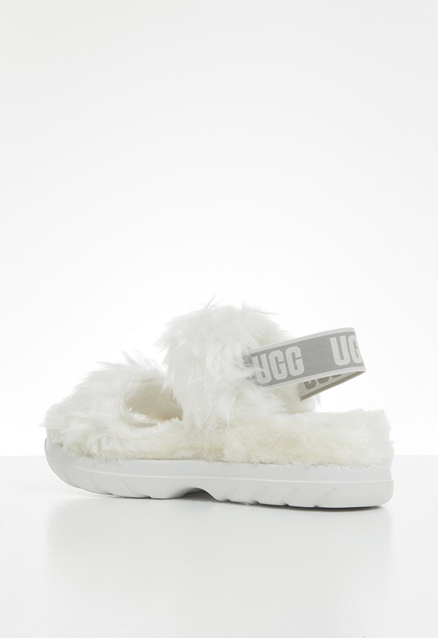 UGG® - Fluff sugar sandal - white