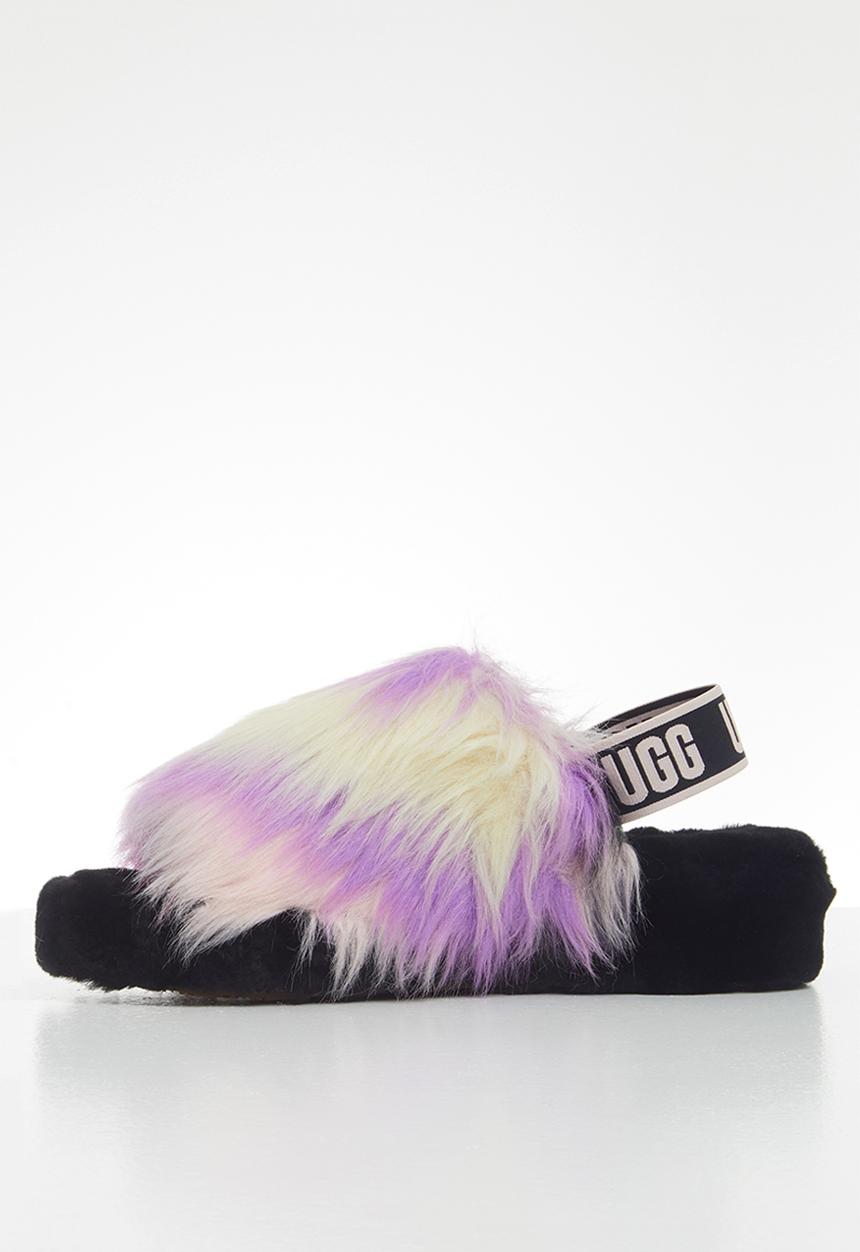 UGG® - Fluff yeah slide tie dye - magnolia