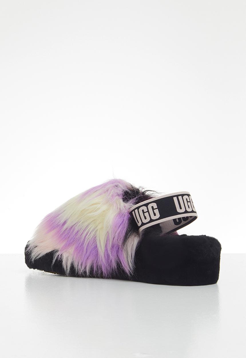UGG® - Fluff yeah slide tie dye - magnolia