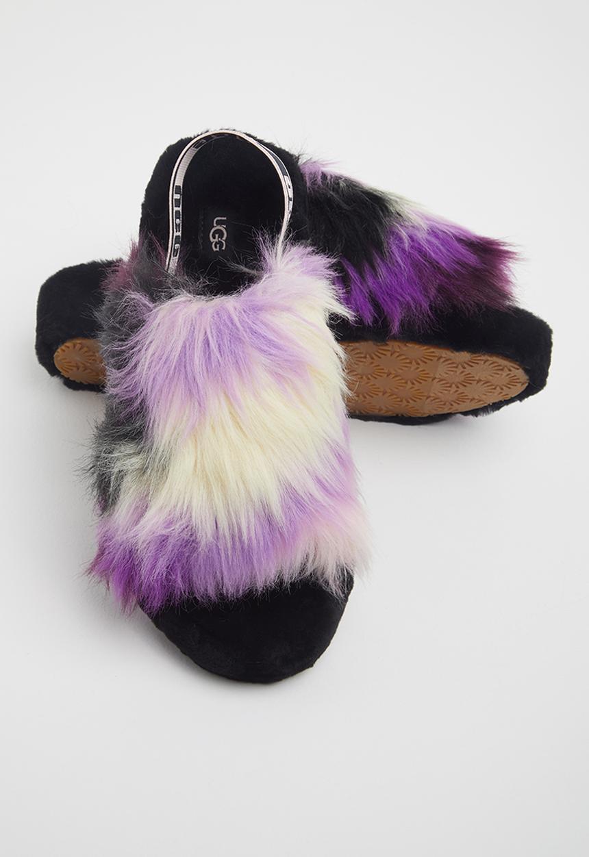 UGG® - Fluff yeah slide tie dye - magnolia