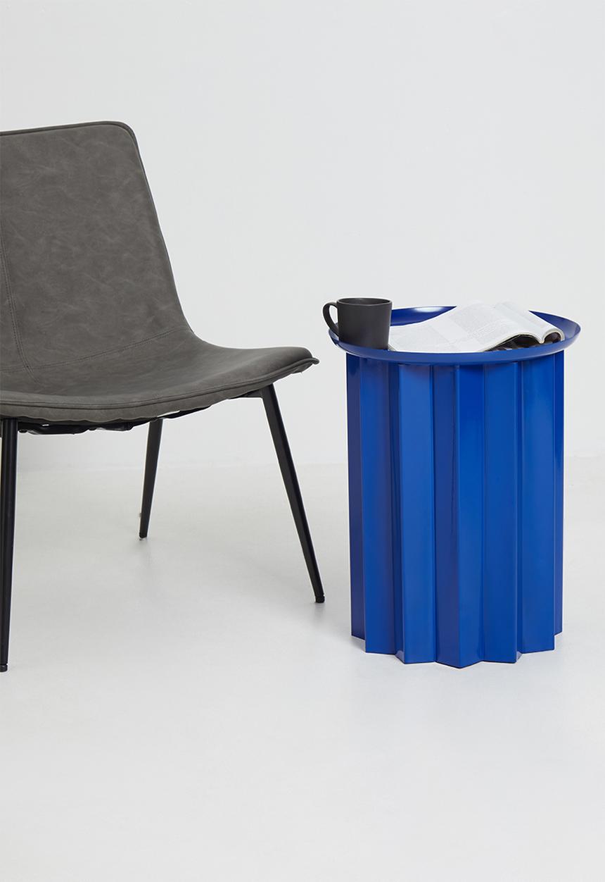 Sixth Floor - Origami side table - blue