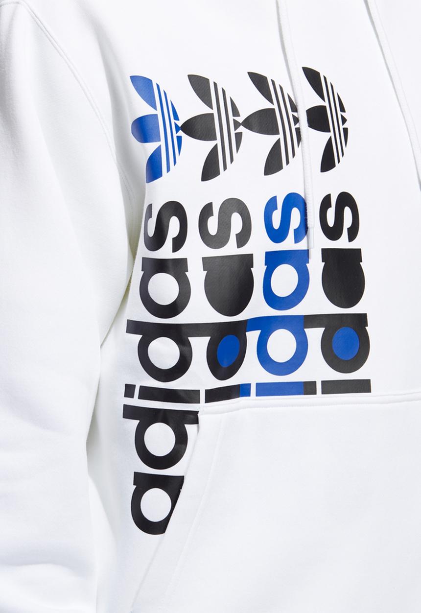 adidas Originals - Frm hooded sweat - white