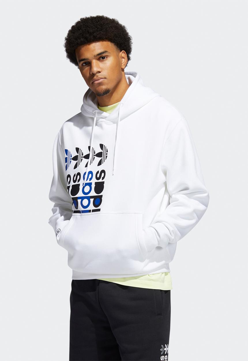 adidas Originals - Frm hooded sweat - white