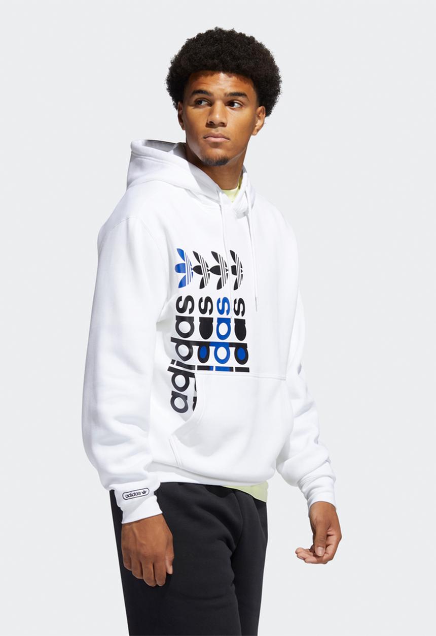 adidas Originals - Frm hooded sweat - white
