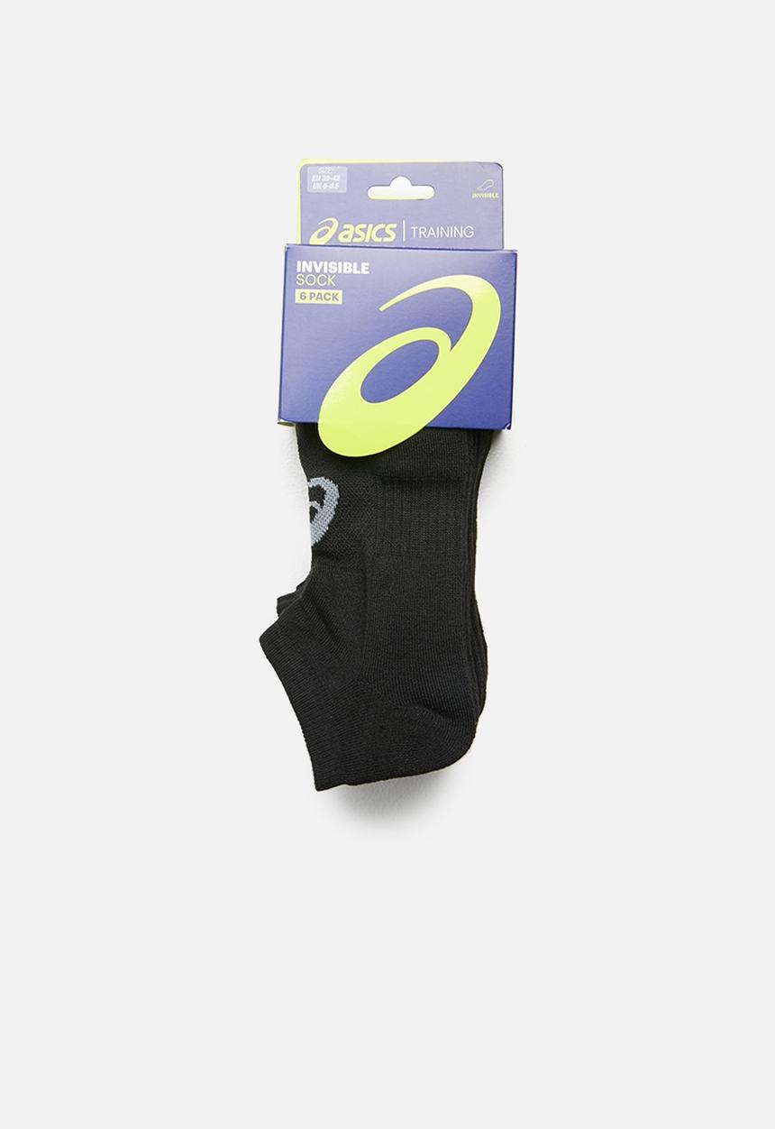 ASICS - 6ppk invisible sock - performance black