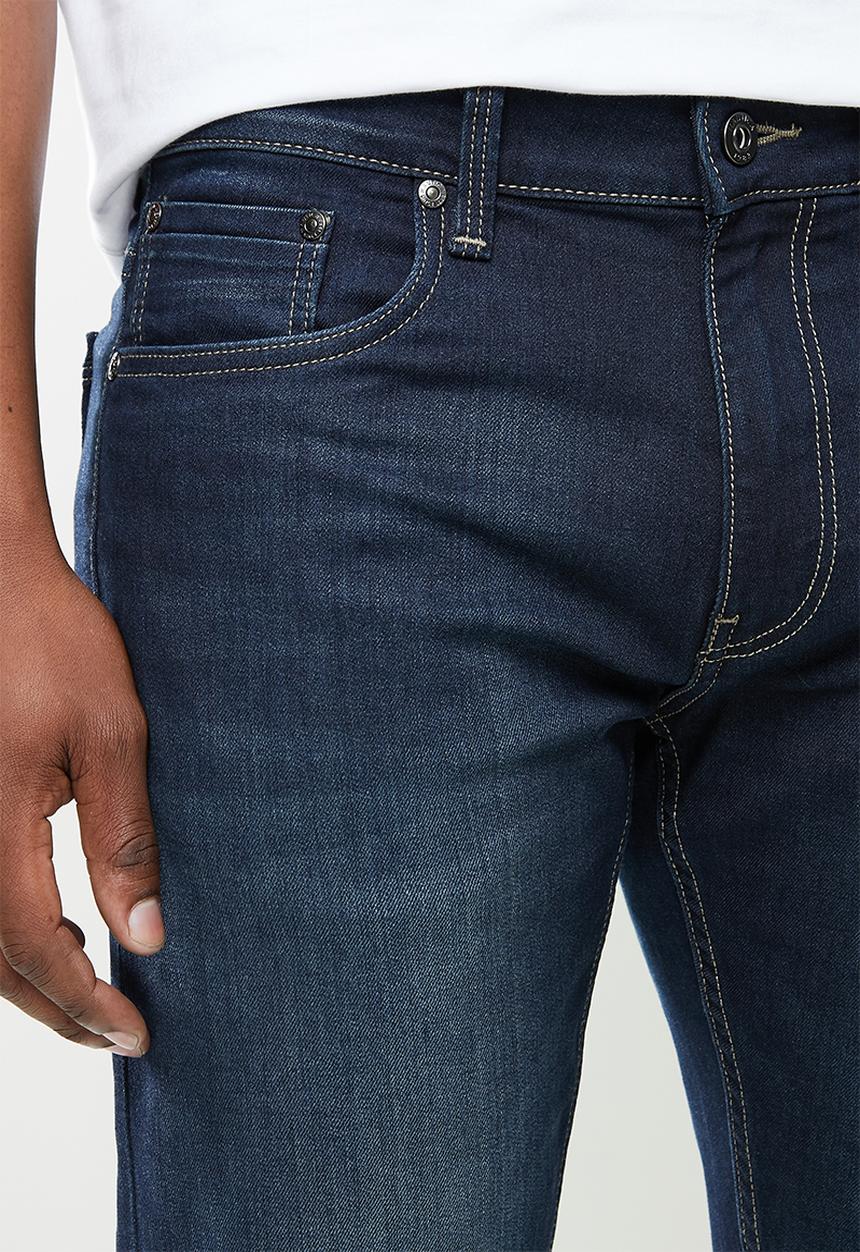Nautica - Blue black 3d stretch denim - blue black