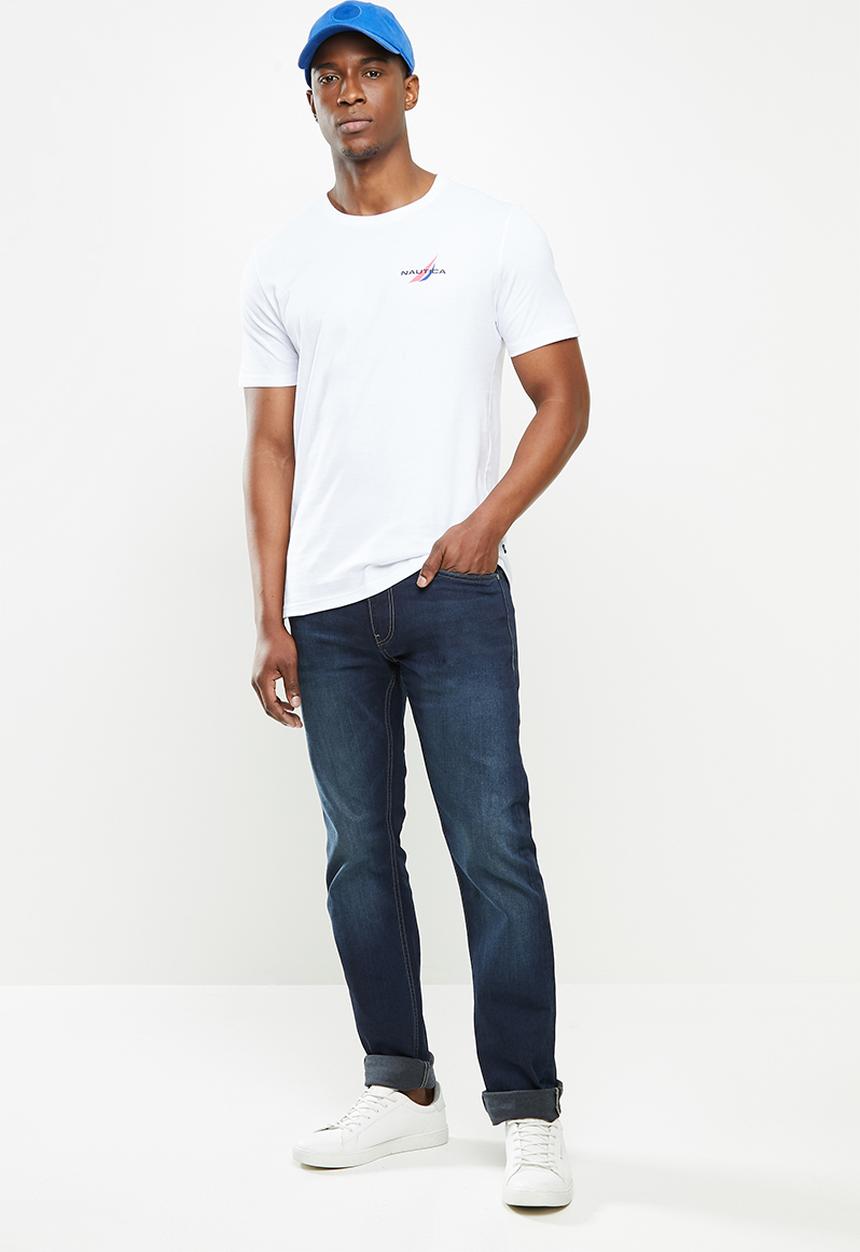 Nautica - Blue black 3d stretch denim - blue black