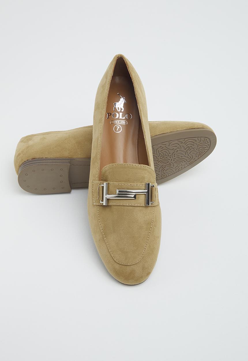 POLO - Camila T-bar loafer - stone