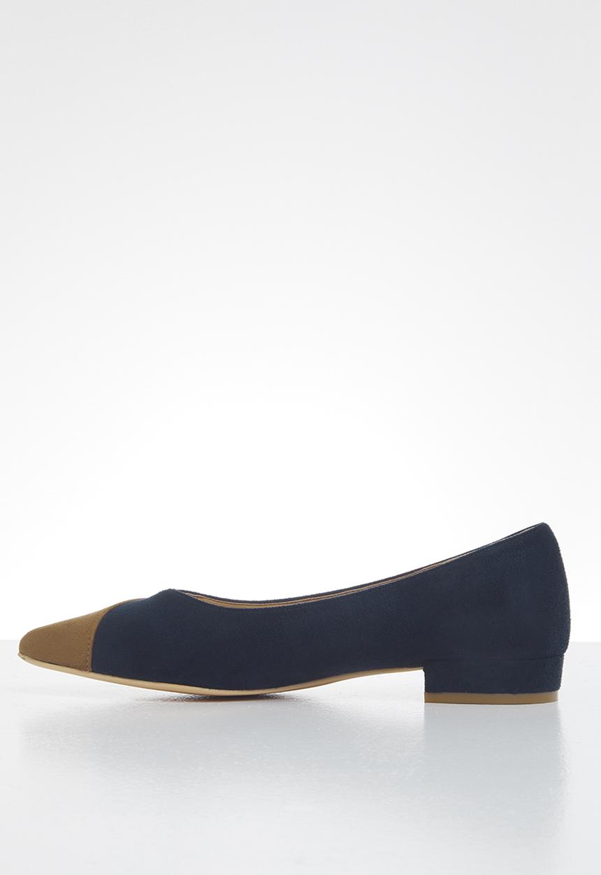 POLO - Bria multi pump - navy & tan 