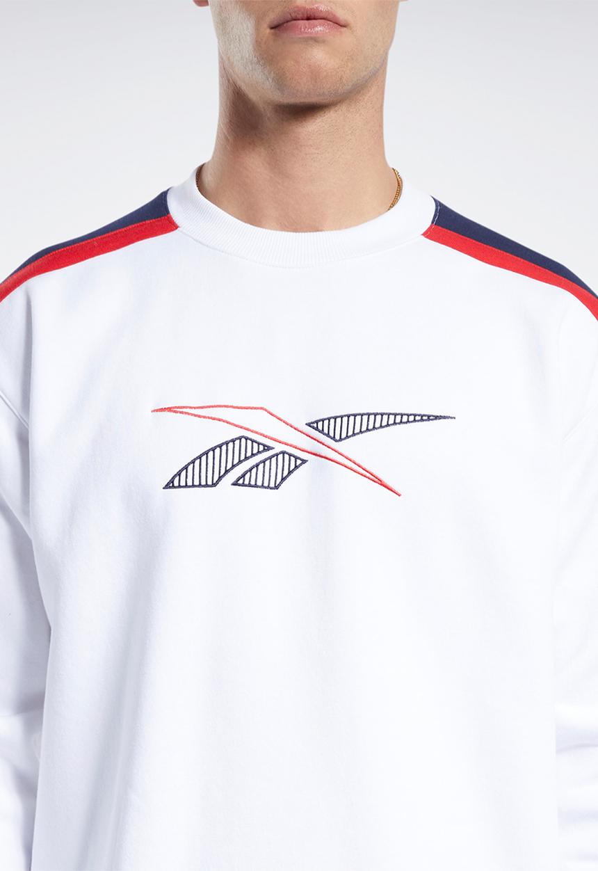 Reebok - Teamsports crew sweatshirt - white