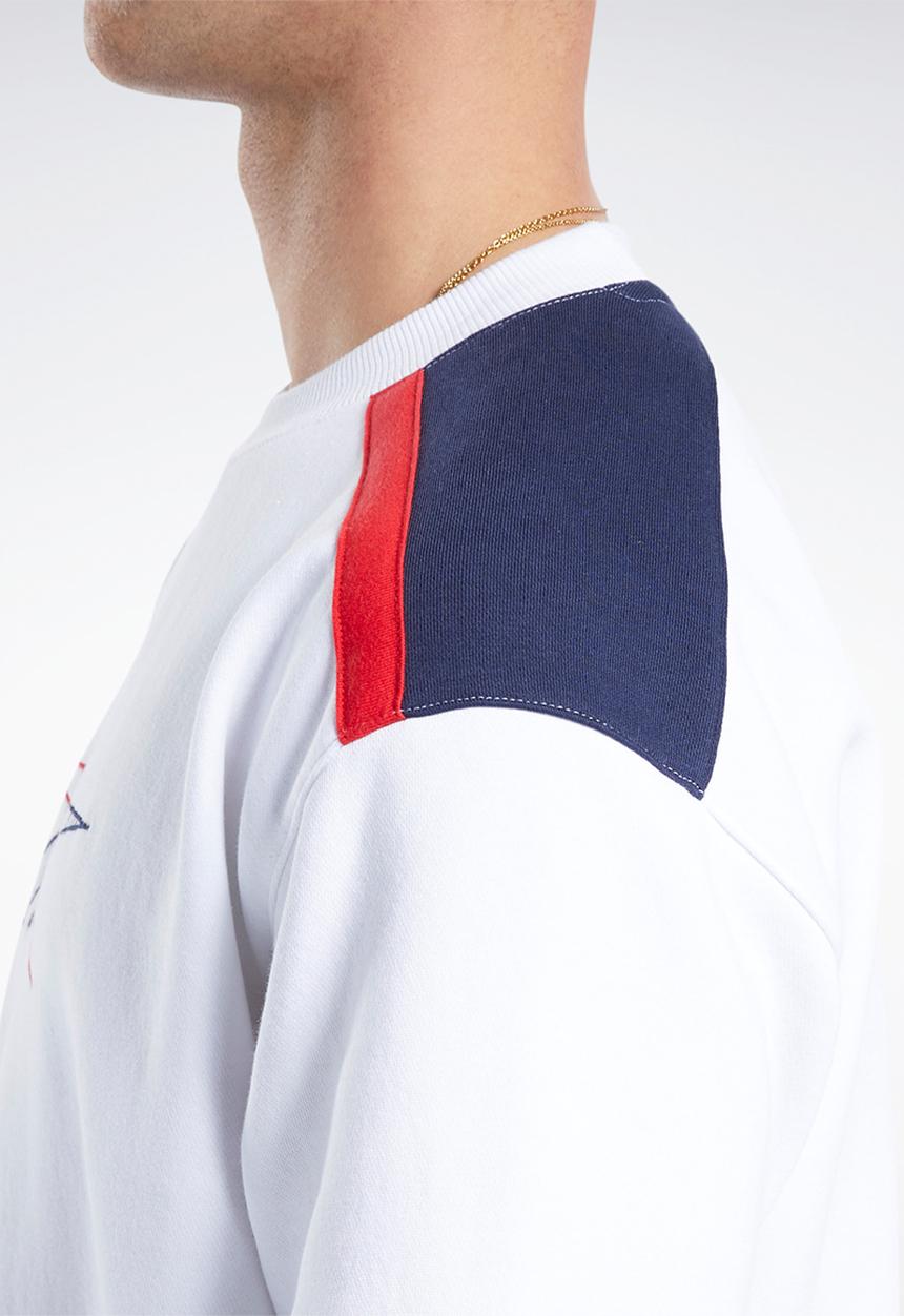 Reebok - Teamsports crew sweatshirt - white
