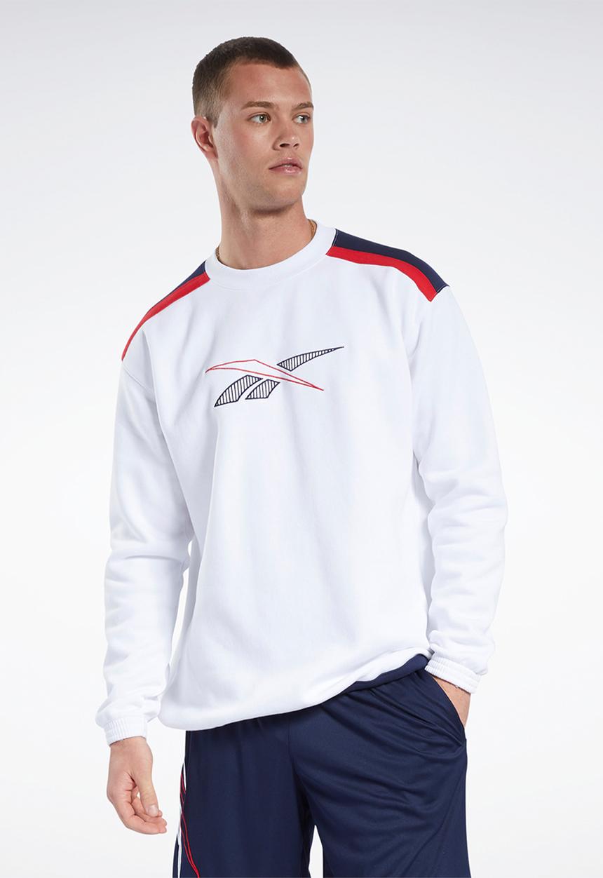 Reebok - Teamsports crew sweatshirt - white