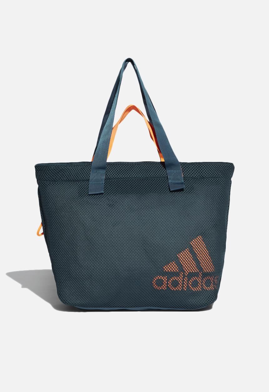 adidas Originals - W st tote ms - wild teal/screaming orange