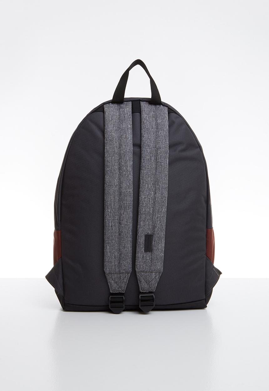 Quiksilver - Everyday poster plus backpack - black & burgundy 