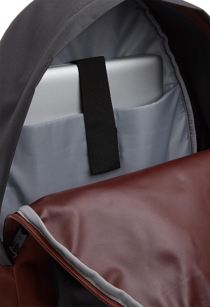 Quiksilver - Everyday poster plus backpack - black & burgundy 